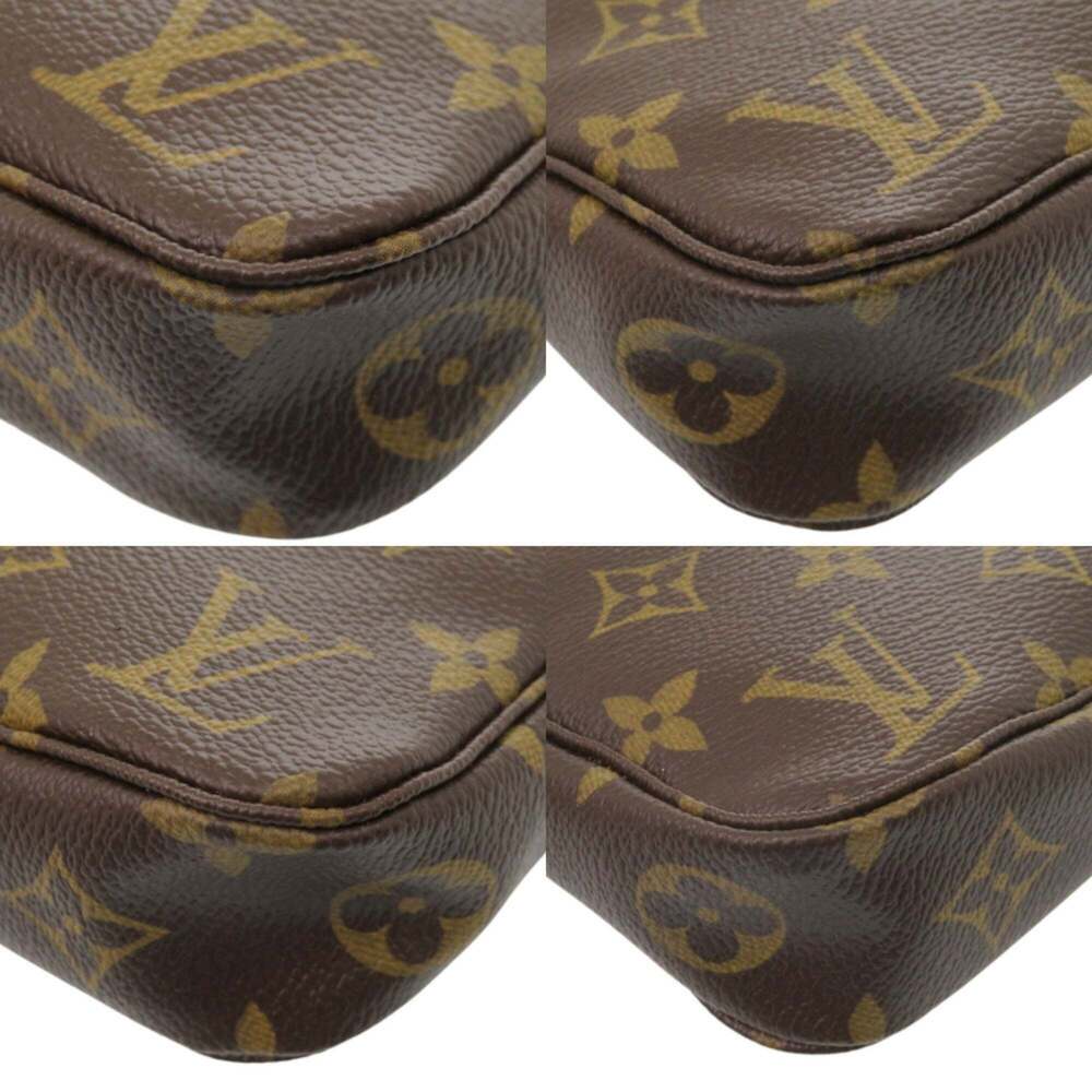LOUIS VUITTON Brown Monogram Pochette Pouch - Picture 5 of 9
